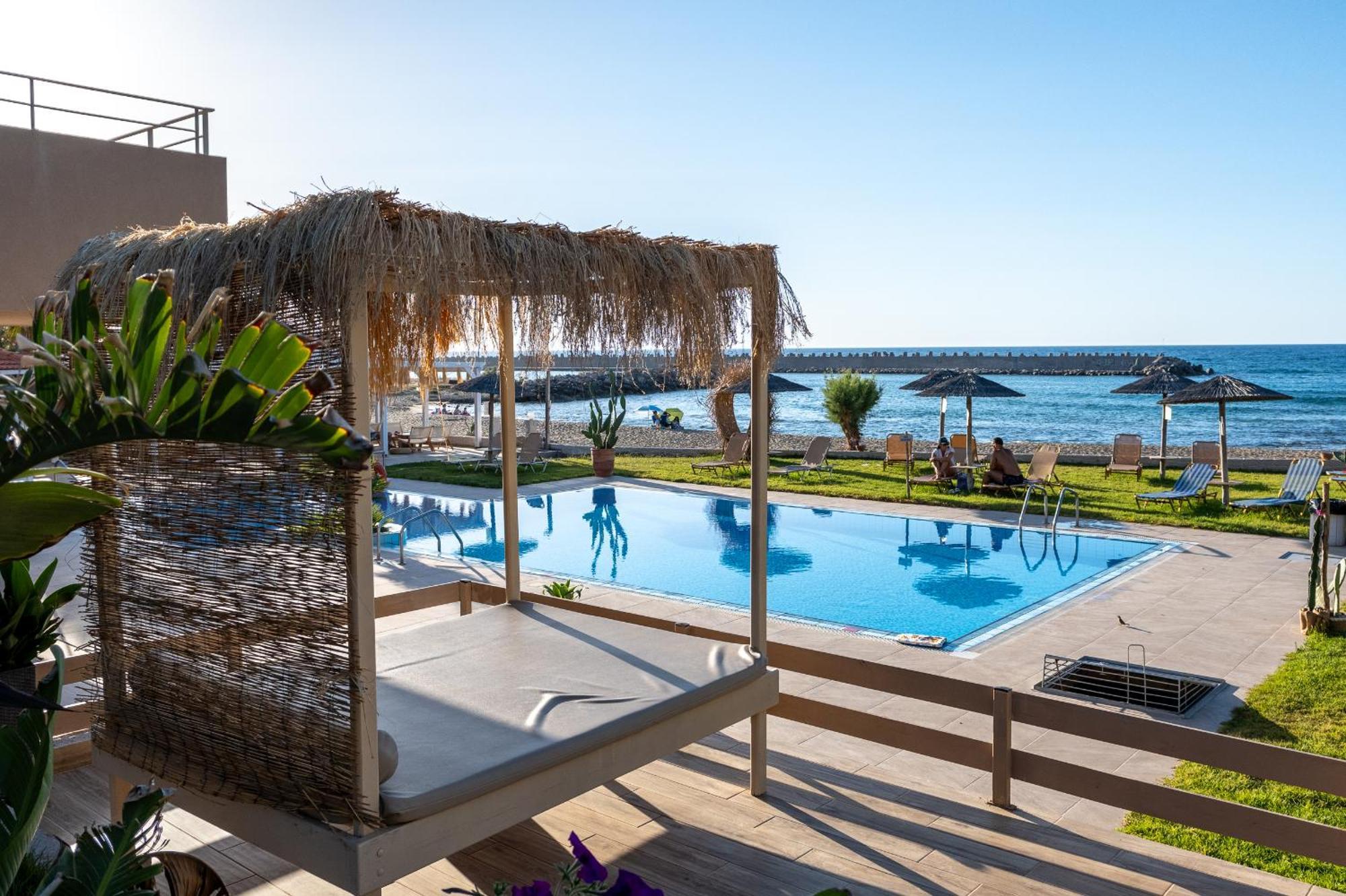 Silver Sun Studios & Apartments Малиа Экстерьер фото