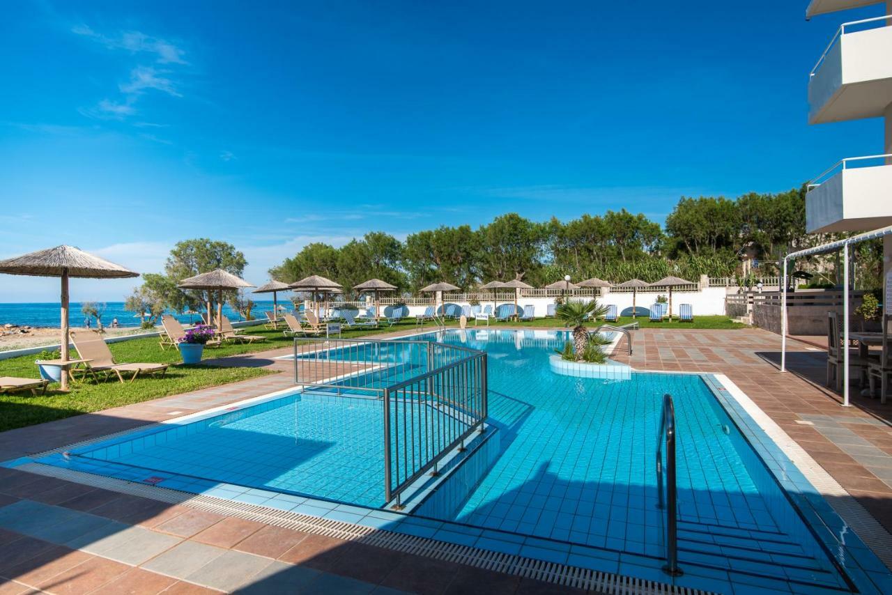 Silver Sun Studios & Apartments Малиа Экстерьер фото